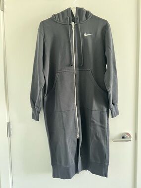 Nike Black Full-Zip Hooded Sweatshirt